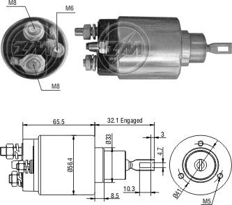 977   MARŞ OTOMATİĞİ 12V FİAT DUCATO DİZEL TURBO  0331303144