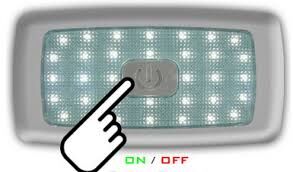 SBTAWN 12V/24V 182 LEDLİ Beyaz  Gece Aydınlatmalı  30610010
