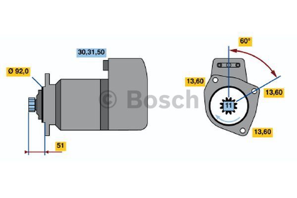 Marş  Motoru IVECO; FIAT; ISOTTA FRASCHINI (FINCAN 330-Serie; 190-Serie; 160-Serie; 260-Serie; 600-Serie; L-Serie; 320-Serie; V-Serie UNI 4782801; LAI 4782801
