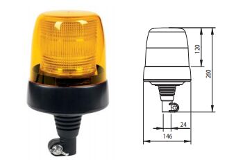 YD-D-0501 P-460.05 TEPE DÖNER LAMBA LENSİ -SARI