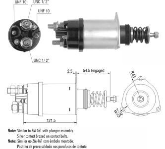 361   MARŞ OTOMATİĞİ 24V 42MT PİSTONLU (2223) BMC DEV FATİH CAT 1115667 F04010597