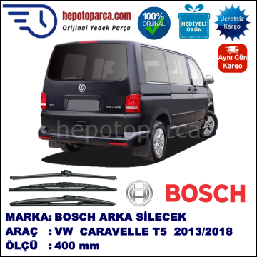 VW Caravelle T5 [7E] 400 mm 06.2013-… BOSCH Arka Silecek
