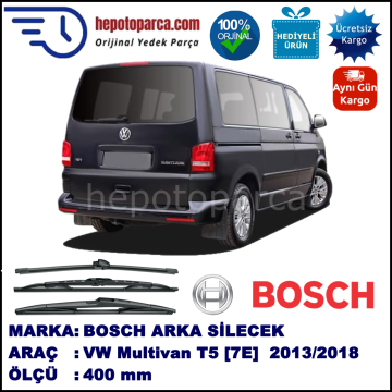 VW Multivan T5 [7E] 400 mm 06.2013-... BOSCH Arka Silecek