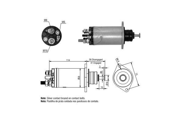 2818    MARŞ OTOMATİĞİ 24V MERCEDES REMY 29MT CATERPILLER AXOR 18811 10531031 snls647b