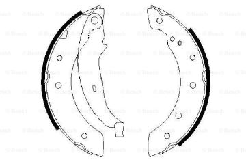 Pabuçlu Fren Balatası [203,2*38 mm]RENAULT; DACIA; Symbol 1.4i 199910-200710; Symbol 1.5 dCi 200109-200710; Symbol 1.2 200810-; Clio II 1.2 16V 200310-; Sandero 1.5 dCi 200806-; Logan 1.5 dCi 200506-; Clio II 1.4i 199803-200710; Logan 1.4 200407-; Cl
