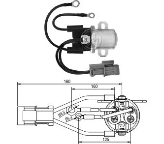 407   MARŞ OTOMATİĞİ 12V 38MT YARDIMCI  ME015112