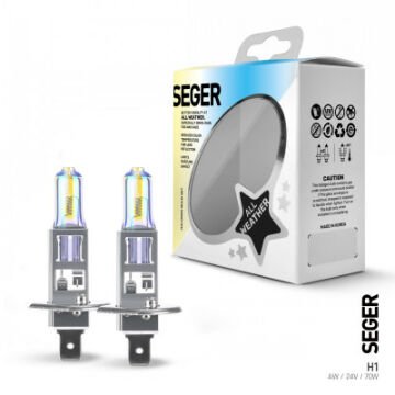 210744 H1 24V 70W (3.000K AQUA SARI IŞIK) TAKIM P14.5S ALL WEATHER