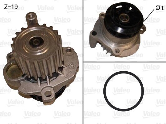 506873 SU POMPASI SEAT IBIZA 2001 045121011B