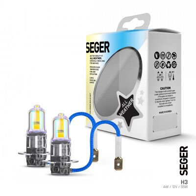 210805 H3 12V AMPUL  55W (3.000K AQUA SARI) TAKIM ALL WEATHER