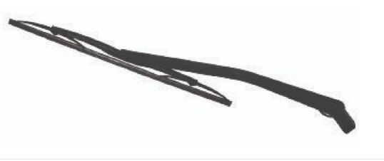 RB0110 SİLECEK SÜPÜRGE SAG FIAT TEMPRA-TIPO KOLLU