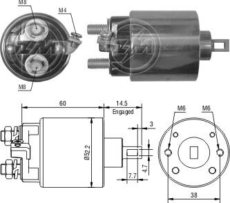 410   MARŞ OTOMATİĞİ 12V COMBO1.7 CORSA 1.7 D.2241 OPEL DMAX ISUZU  211437613  .