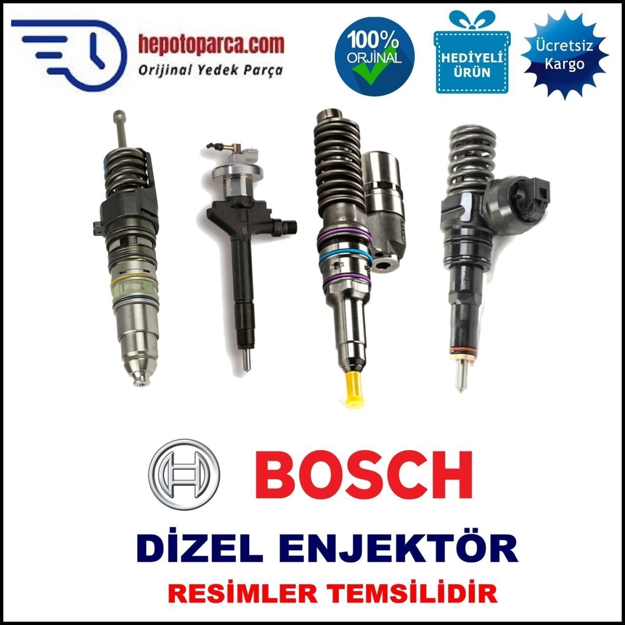 MAN 35.302 VF 05.1990-09.1991 Bosch Enjektör Injector