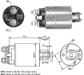 582    MARŞ OTOMATİĞİ 12V NISSAN PİCK UP 1987001009 211477004