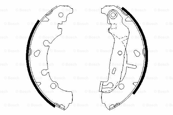 Pabuçlu Fren Balatası [203*38 mm]FORD Fiesta 1.25i 200212 - 200809; Fiesta 1.25i 16V 199511 - 200212; Fiesta 1.4 TDCi 200111 - 200809; Fiesta 1.3i 199511 - 200212; Fiesta 1.3i 200111 - 200809; Fusion 1.4 i 200210 - 201206; Fiesta 1.4 i 20 MAZ DDY2263