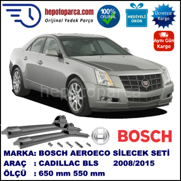 CADILLAC BLS  02.2008-..., 600 / 550 mm. BOSCH AEROECO Aparatlı Muz Silecek
