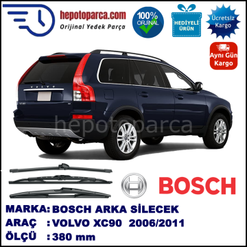 VOLVO XC90  380 mm 08.2006-07.2011 BOSCH Arka Silecek