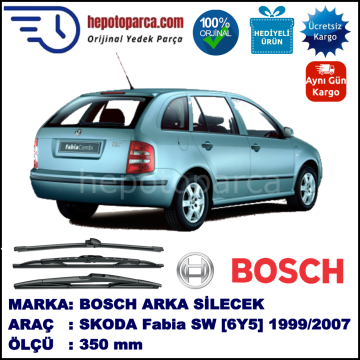 SKODA Fabia Combi [6Y5] 350 mm 12.1999-12.2007 BOSCH Arka Silecek