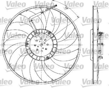 698610 FAN SETİ AUDI 8E0959455