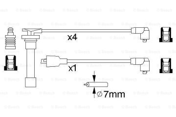 Buji Kablo SetiDAIHATSU Feroza 1.6i 16V 4WD 198810 - 199910; Feroza 1.6i 16V 4WD 199205 - 199910; Feroza 1.6 4WD 198810 - 199910; Taruna 1.6i 200104 - 200211; Taruna 1.6 199907 - 200211 DAA 1990187196000; DAA 1
