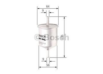 NISSAN Almera 1.4i Sedan (07.1995 - 04.2000) BOSCH Filtre Seti filitre