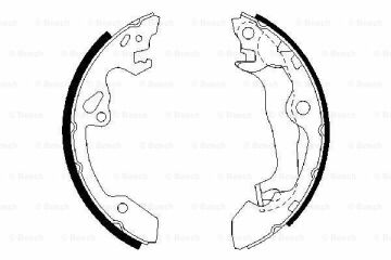 Pabuçlu Fren Balatası [203*39 mm]FORD Focus 1.6i 199808 - 200505; Focus 1.8 TDDi 199901 - 200505; Focus 1.6i Turnier 199811 - 200505; Focus 1.8 TDDi Turnier 199901 - 200505; Focus 1.8i 199808 - 200505; Focus 1.8 TDCi 200105 - 200505; Focu FOR 98AX220
