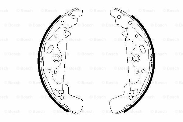 Pabuçlu Fren Balatası [254*45 mm]LAND ROVER GROUP Freelander 2.0 TD4 AWD 200109 - 200703; Freelander 2.0 D AWD 199709 - 200309; Freelander 1.8 i 16V AWD 199709 - 200703; Freelander 2.5 V6 AWD 200109 - 200703 ROW SFS000030; LRG SFS00