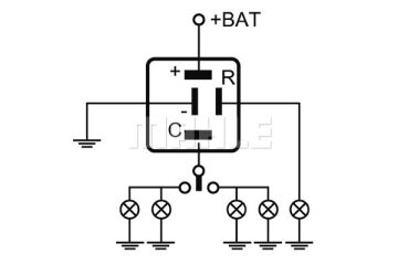 ITA/4-12 FLAŞÖR ÜNİTESİ 12V. SİGORTALI LAMBA TESPİ PASS. CARS PSA-RENAULT MFL 6 MAHLE