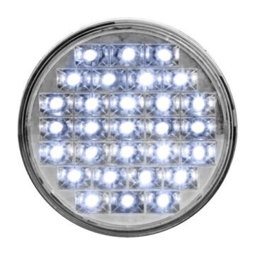 201311 MODULER YUVARLAK STOP LAMBASI BEYAZ 12V