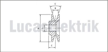 LUCAS UZT114 KASNAK(TEKLİ)619 200 14-37-39 ALT.İÇİN