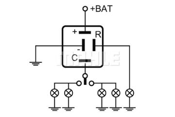 ITAS/4-12 FLAŞÖR ÜNİTESİ 12V. SİGORTALI LAMBA TESP PASS. CARS PSA-RENAULT MFL 9 MAHLE