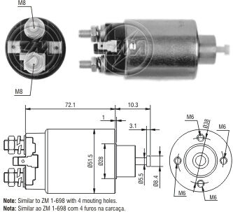 5698  MARŞ OTOMATİĞİ 12V MITSUBISHI L300 YM