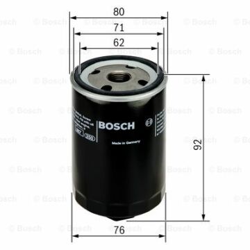 BOSCH_0451103318 Yağ Filtresi VW VOLKSWAGEN SEAT SKODA AUDI filitre