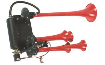 5 BORULU ÇOK SESLİ YANKILI KORNA 12V 24V