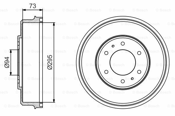 Fren Kampanası [295 / 73 mm]MITSUBISHI L 200 2.5 DI-D 4x4 200512 - ; L 200 2.5 DI-D 4x4 201004 - ; L 200 2.5 DI-D 4x4 200710 - ; L 200 2.5 DI-D 201004 - ; Pajero Sport 3.5 200812 - 200909; Pajero Sport 3.2 DI-D 200807 - 200909 MIT MN102439