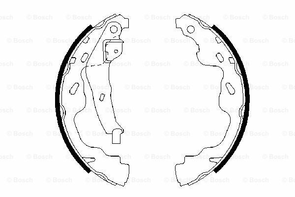 Pabuçlu Fren Balatası [200*32 mm]TOYOTA; PEUGEOT;  Aygo 1.0 200502 - ; 107 1.0 200506 - 201008; C1 1.0 200506 - 201008; Yaris 1.0i 16V 200101 - 200508; Swift 1.3 Hatchback 200411 - ; 107 1.0 201009 - ; C1 1.0 201009 - ; Yaris 1.3i 16V 200205 - 200508