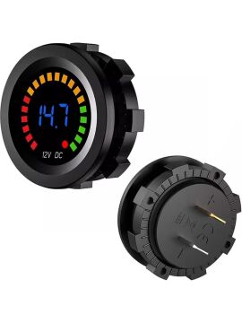 IC230D VOLTMETRE PANO TİPİ 28MM BOMBE