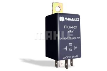 ITG/4-24 SİGORTALI LAMBA TESPİTLİ FLAŞÖR ÜNİTESİ 2 HEAVY DUTY W TRAILER UNIVERSAL MFL 19 MAHLE