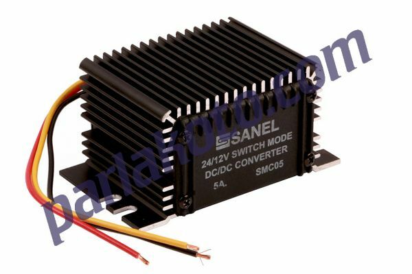 SMC05 24V->12V 5A Switchmode Konvertör 3 UÇLU 60W Düşürücü 30150029