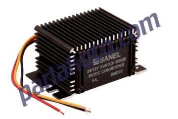 SMC05 24V->12V 5A Switchmode Konvertör 3 UÇLU 60W Düşürücü 30150029