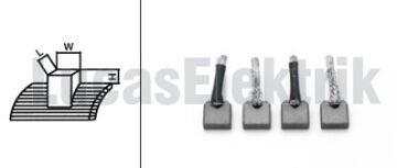 LUCAS LTH215  KÖMÜR TAKIMI H100 MİNİBÜS HYUNDAI