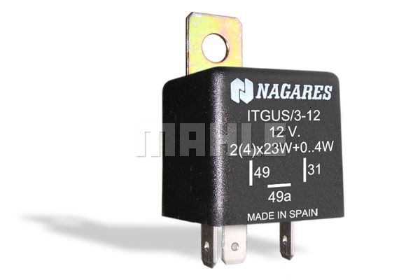 ITGUS/3-12 FLAŞÖR ÜNİTESİ 12V. LAMBA 23W. SİGORTAL PASS. CARS UNIVERSAL-AMERICA MFL 25 MAHLE