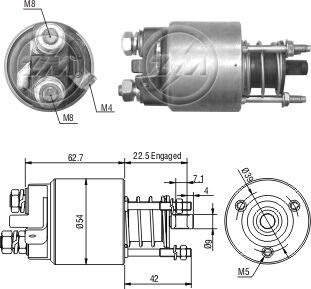 5395  MARŞ OTOMATİĞİ 12V OPEL ASTRA JCB