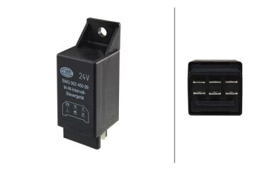 Röle, Silme-Yıkama Aralığı,24V,6-Kutuplu,Universal 000 824 06 18 / 4200 5935 / 81.25902.0191 / 9970 1148363