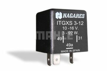 ITGXS/3-12 FLASHER UNIT 12V. NO FUSED LAMP WARNING FORKLIFTS UNIVERSAL