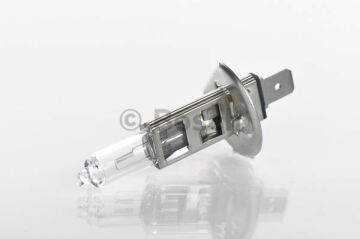 Ampul - Plus 50 - 12 V - H1  - 55 W - P14,5sH1 12  P14,5s Seffaf Tekli Paket