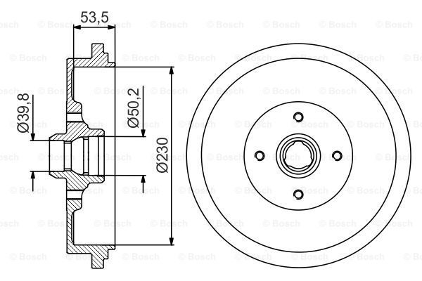 Fren Kampanası Passat 1.8 Variant 199410 - 199703; Passat 1.9 TD Variant 199103 - 199703; Passat 1.8 199410 - 199703; Passat 1.8 Variant 199108 - 199409; Passat 1.9 TDI Variant 199310 - 199609; Passat 1.8 199108 - 1