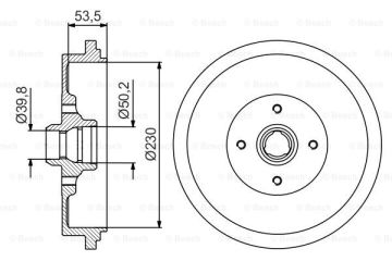 Fren Kampanası Passat 1.8 Variant 199410 - 199703; Passat 1.9 TD Variant 199103 - 199703; Passat 1.8 199410 - 199703; Passat 1.8 Variant 199108 - 199409; Passat 1.9 TDI Variant 199310 - 199609; Passat 1.8 199108 - 1