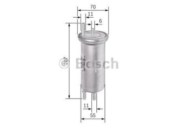 BMW X 5 4.6 is 02.2002 - 09.2003 BOSCH BENZİN FİLTRESİ