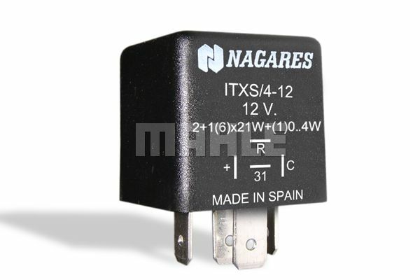 ITXS/4-12 FLASHER UNIT 12V. WITH FUSED LAMP DETECT PASS. CARS NISSAN
