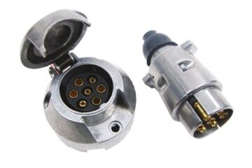 RÖMORK FİŞİ TAKIM 7 Lİ 12V  METAL